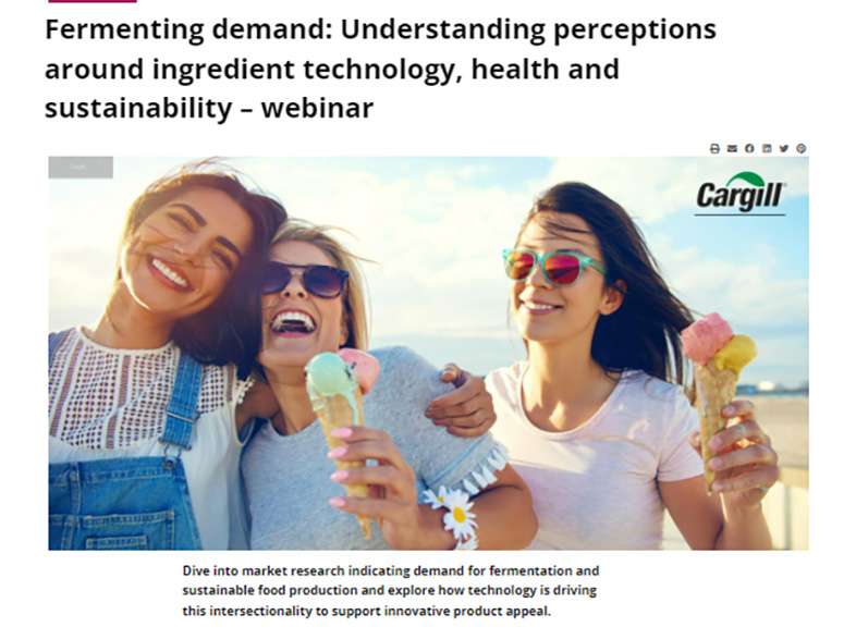 Custom inars Food & Beverage Insider Solutions